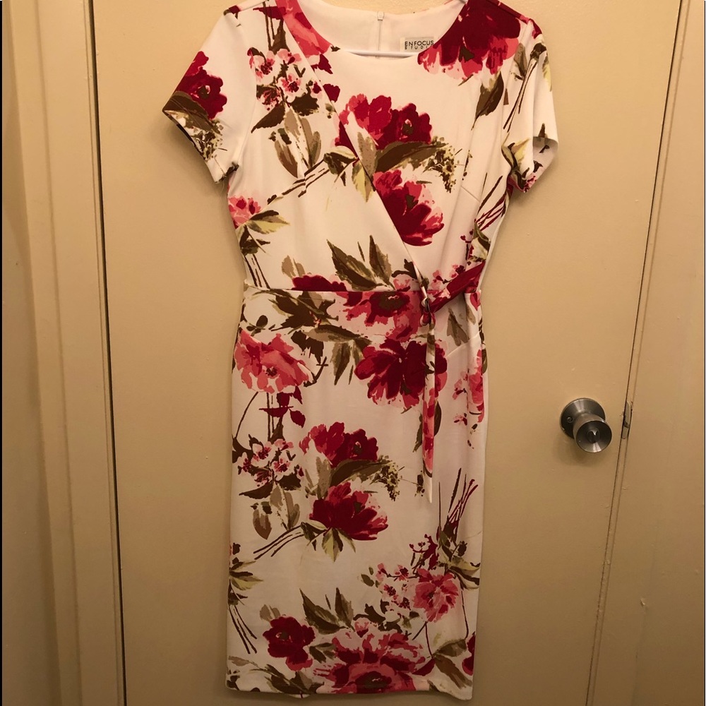 Floral print dress